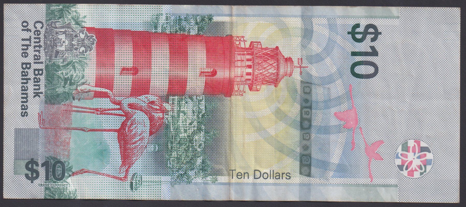 Banconote: Bahamas 10 Dollars 2022 – Usato da Brugg AG venduto da banknoten_muesli 1