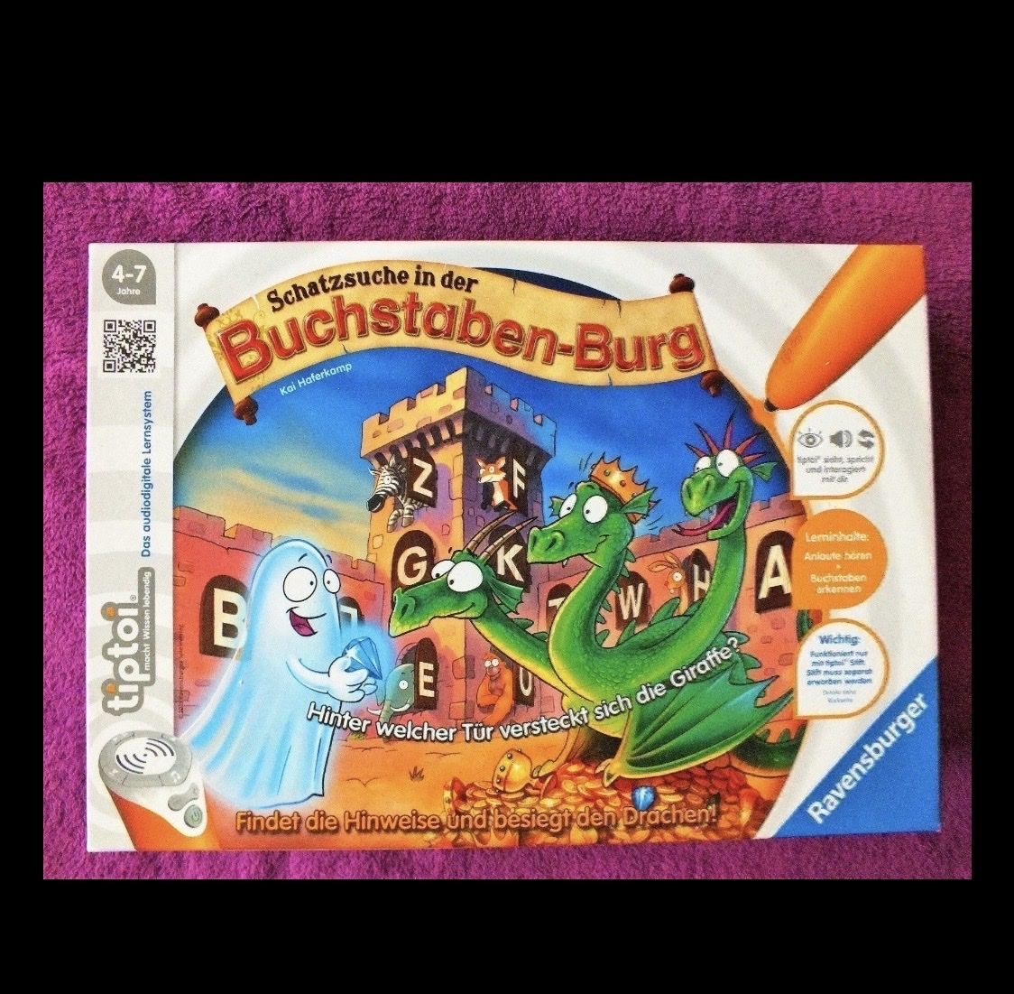 Tiptoi Spiele: tiptoi Spiel Schatzsuche - Buchstabenburg – Gebraucht aus Rottenschwil von gle81