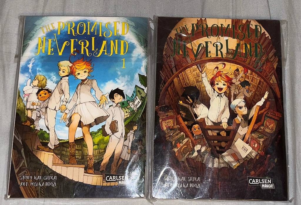Fumetti: The Promised Neverland Band 1+2 – Usato da Bassersdorf venduto da le.vi546