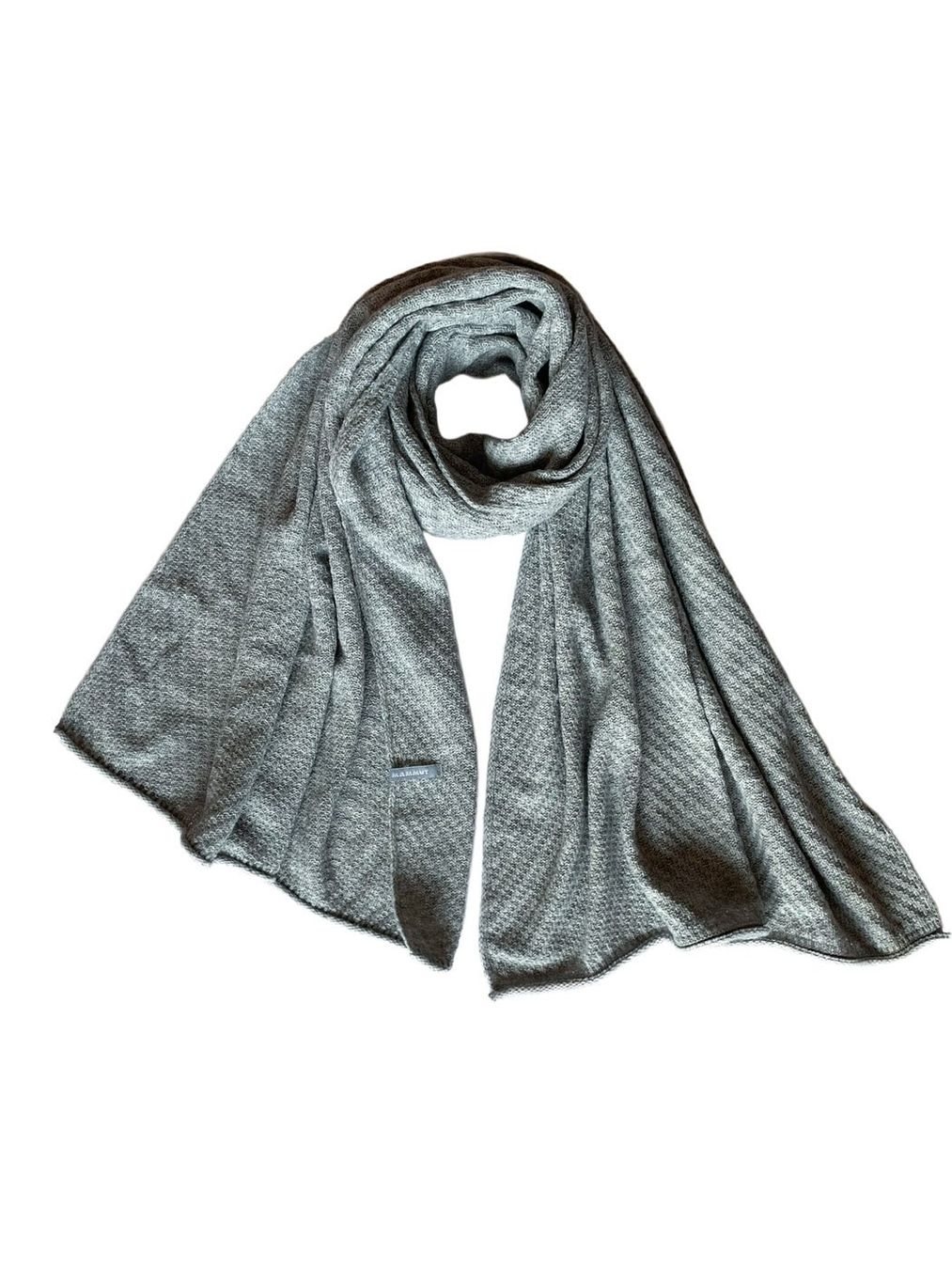 Mammut Foulards, Tücher & Schals: Mammut Roseg Schal Grau Meliert Oversize Strickschal – Gebraucht aus Lausanne von Megan88 1