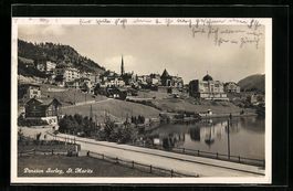 St. Moritz, Pension Surley, Teilansicht