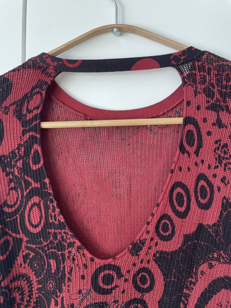 Desigual Maglioni & Felpe: Desigual Feinstrickpullover mit Cut-out & Mandalamuster Gr S – Usato da Neukirch an der Thur venduto da bee88 4