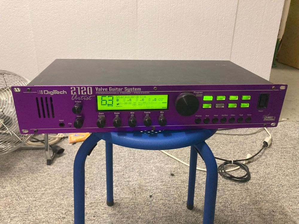 Digitech 2120 Artist Preamp/MultiEffektprozessor 19"/2HE Acheter sur