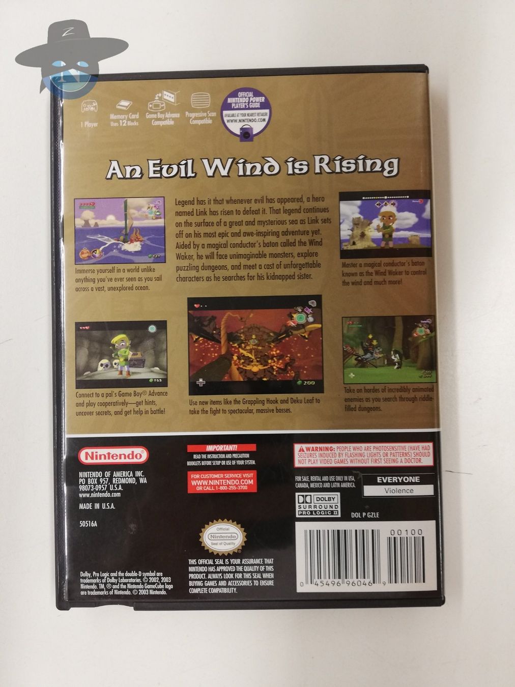 Nintendo Spiele: Zelda Wind Waker / NTSC USA / Nintendo Gamecube NGC – Gebraucht aus St. Gallen von zorro_dc 1