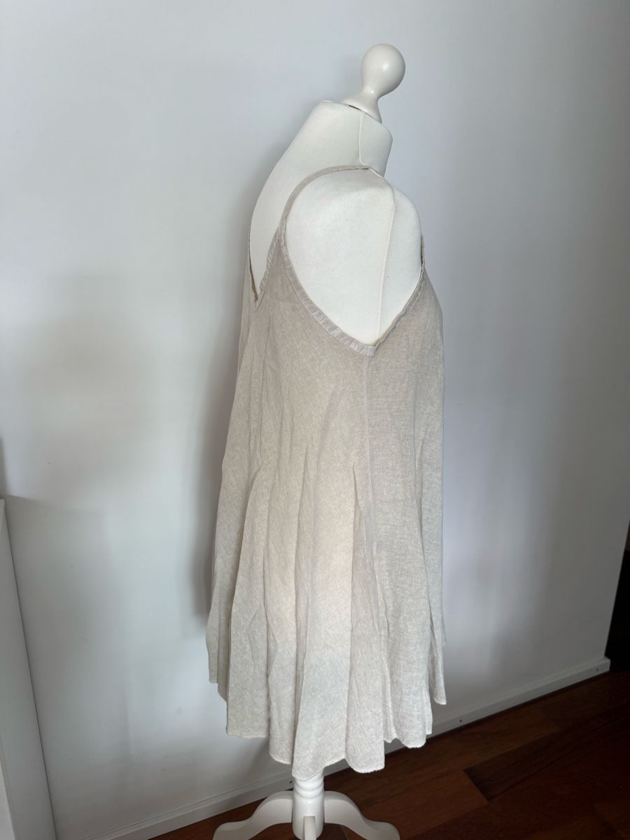 Vestiti: Kleid Baumwolle Bohoostyle OneSize beige Neu – Nuovo e nell'imballaggio originale da Stansstad venduto da InStyle8 2