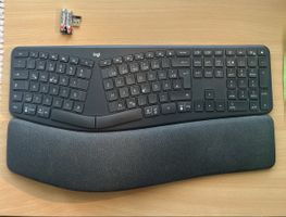 logitech ergo k860, funktioniert einwandfrei