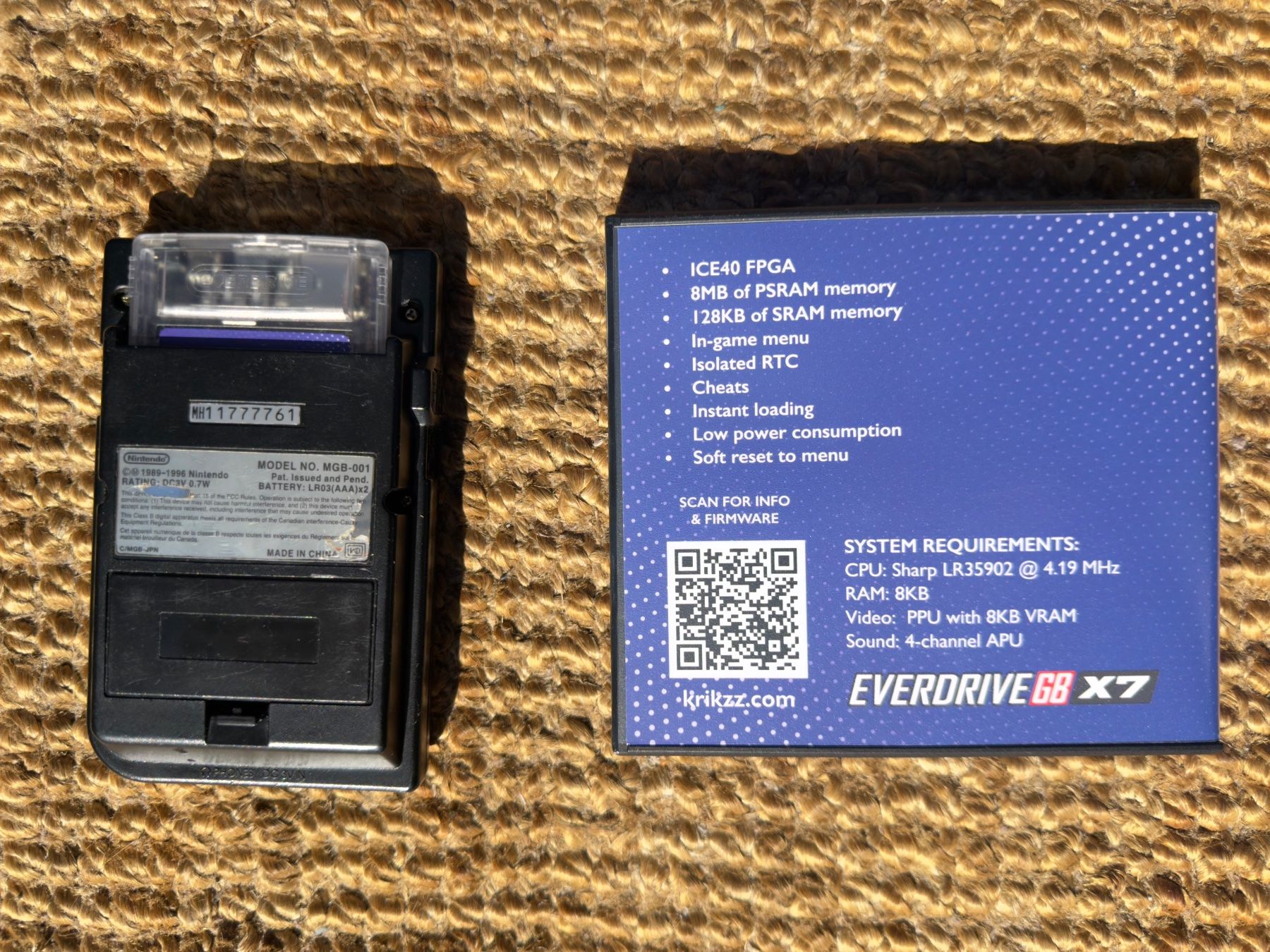 Nintendo Consoles: Game Boy Pocket mit Everdrive X7 – D'occasion à Bern par Silu4 2