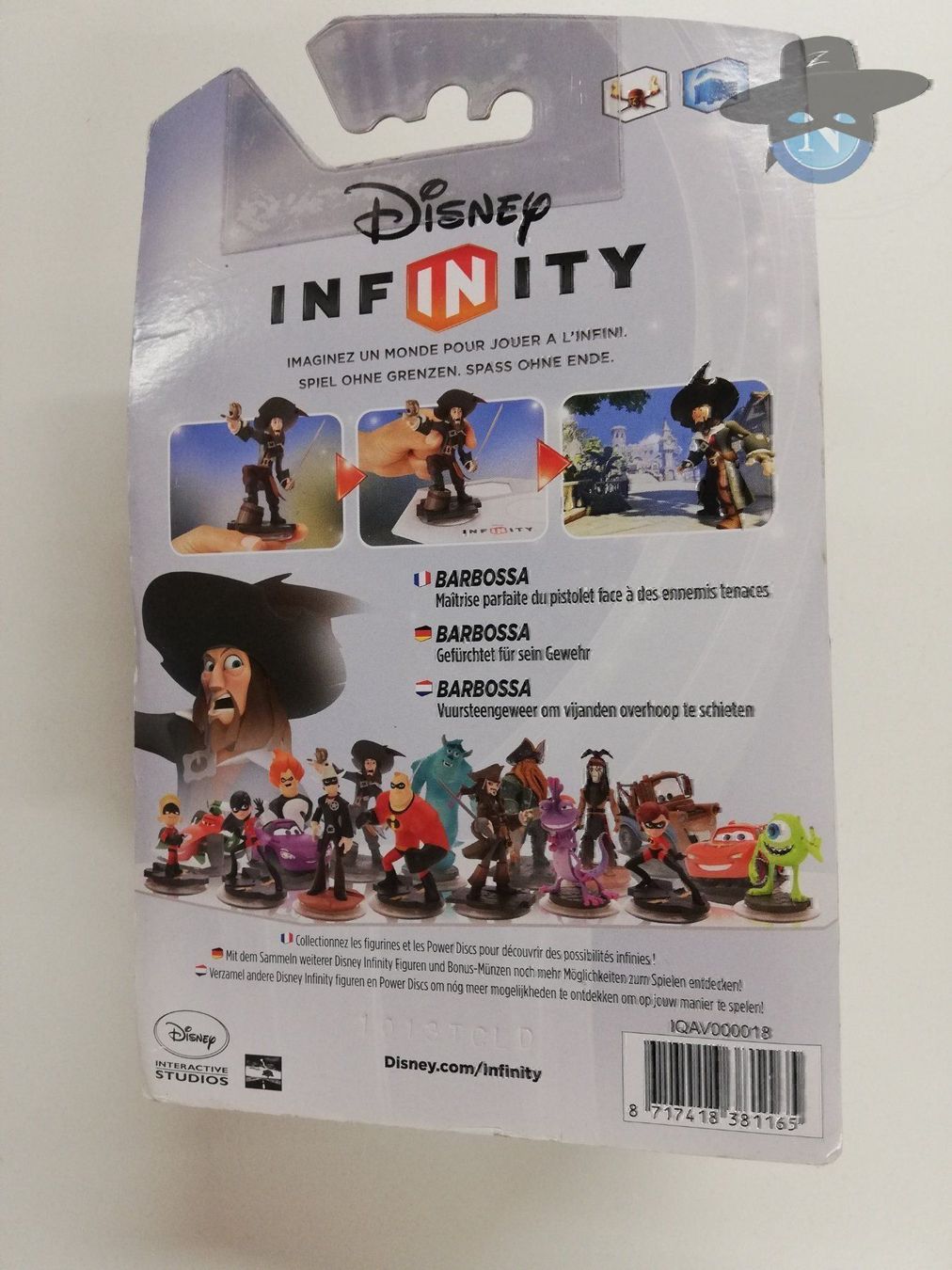 Nintendo Statuette: Barbossa / Disney Infinity / Piraten – Nuovo (secondo la descrizione) da St. Gallen venduto da zorro_dc 1