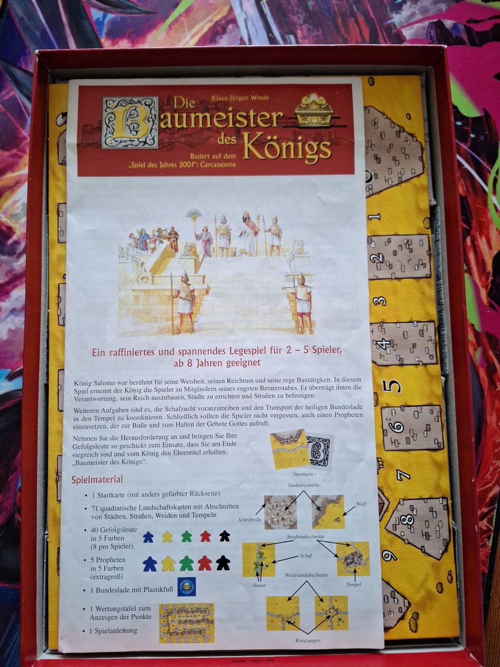 Giochi: Die Baumeister des Königs - Carcassone Ableger – Usato da Altstätten SG venduto da GGsGameshop 1