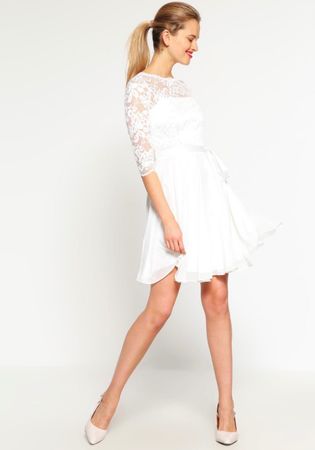 Robe SWING dentelle blanche T. 40 neuve, mariage civil fêtes