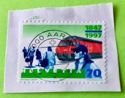Nr.909 mit Stempelt Lok 2000 Aarau   