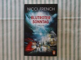 Nicci French - Blutroter Sonntag - Thriller - B864