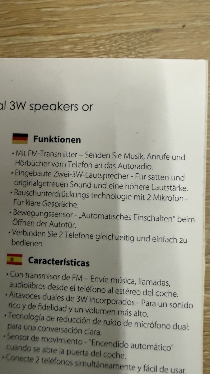 Radios: Wireless Car Speakerphone – Gebraucht aus Lüscherz von Gukki 1