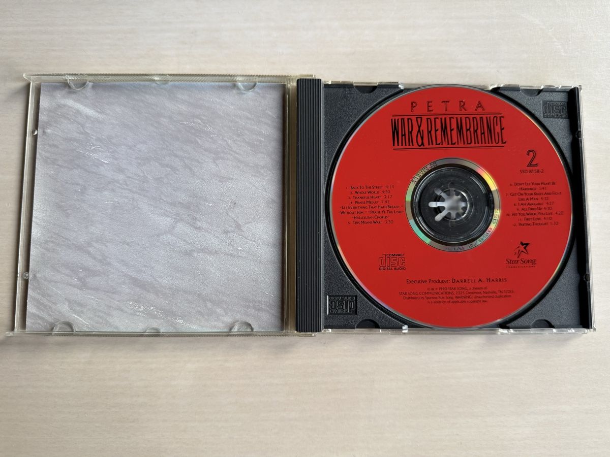 CD: Petra - War & Remembrance CD – Usato da Oberried Brienz venduto da Chyara 2