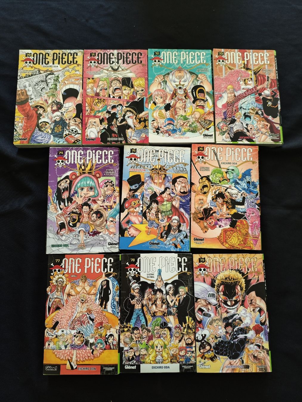 Fumetti: Lot de mangas One Piece Tomes 70 à 79 – Usato da Sonceboz-Sombeval venduto da mil_8vr2