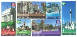 Briefmarken "Architektur". Neuseeland.