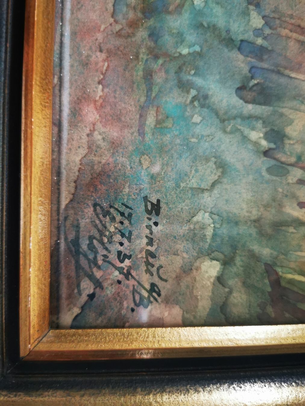 Tableaux: Aquarell von 1937 – D'occasion à Zimmerwald par tgeymueller 2