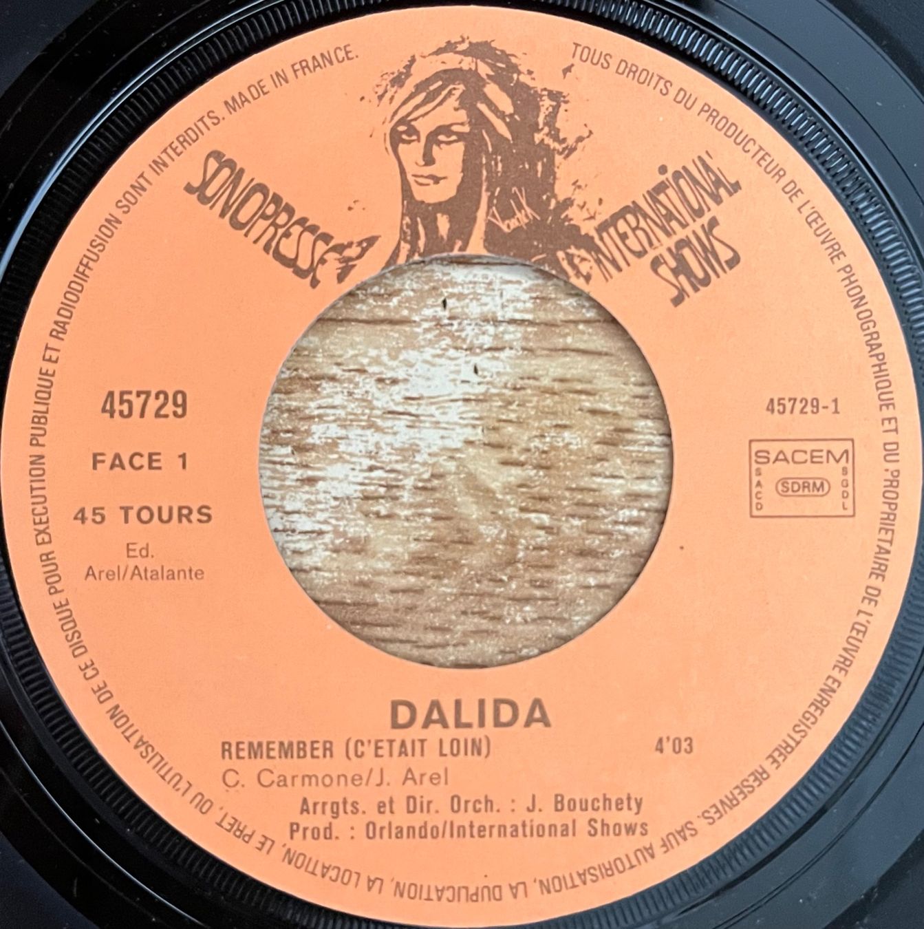 Schallplatten: DALIDA - REMEMBER... C'ETAIT LOIN – Gebraucht aus Bussigny von vinyl-pas-cher 2