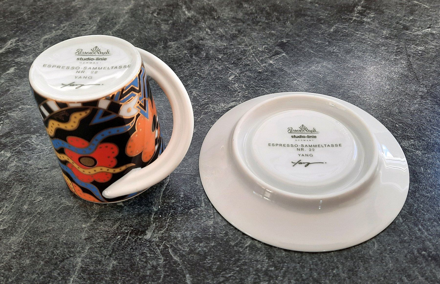 Rosenthal Tassen: Rosenthal studio-line Espresso Sammeltasse Nr. 22 – Gebraucht aus Märstetten von msl_p7h7 4