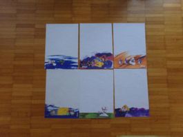 Diddl Blätter  A4  ALT    6 Stück    Set S1