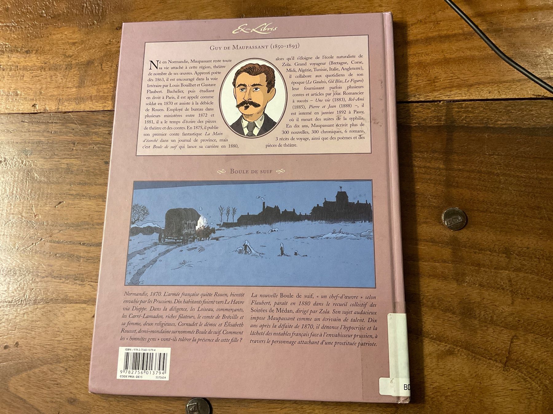 BD: BD Boule de Suif, Guy de Maupassant. – D'occasion à Avenches par Lactobacille 3