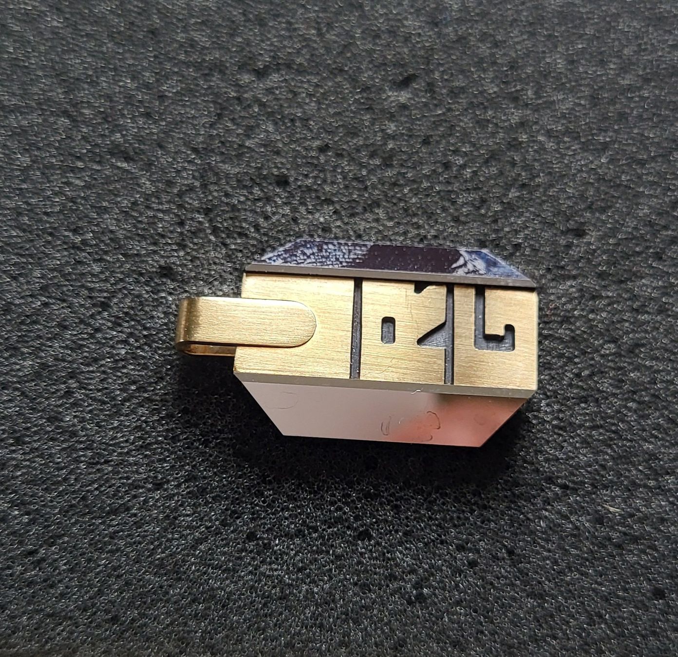 Ciondoli: Anhänger Mit 14 karat 585 Gold Monogramm – Usato da Wald ZH venduto da Dasilver 2