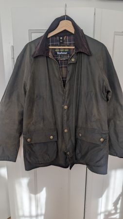 Barbour Wachsjacke Herren oliv Grösse L