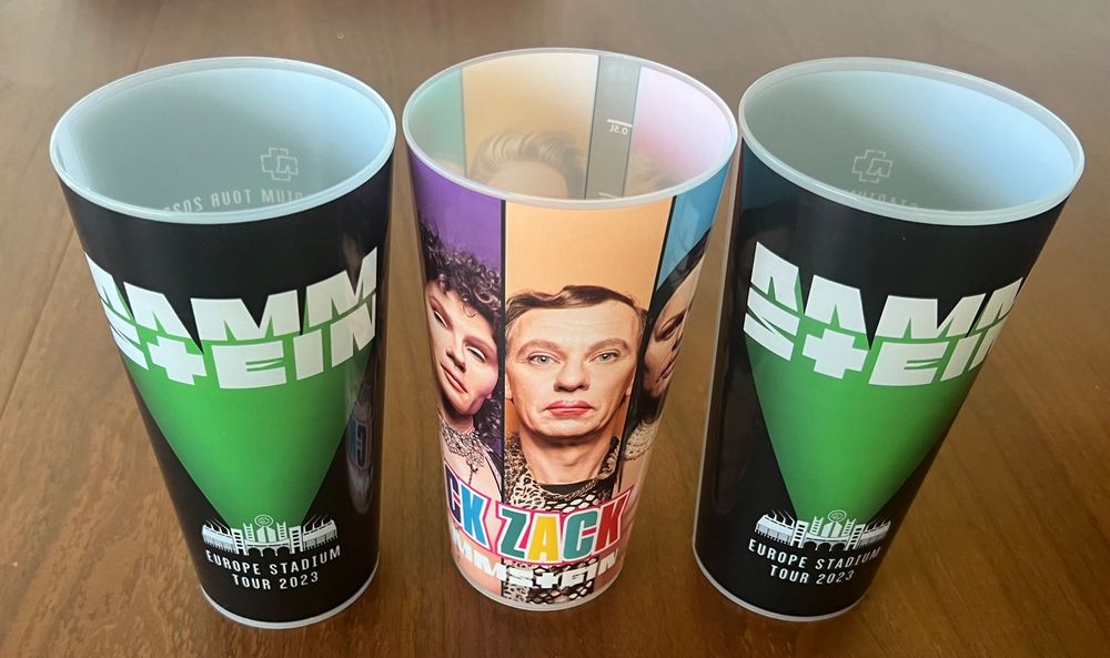 Rammstein Becher Set Europe Stadium Tour 2023 | Kaufen auf Ricardo