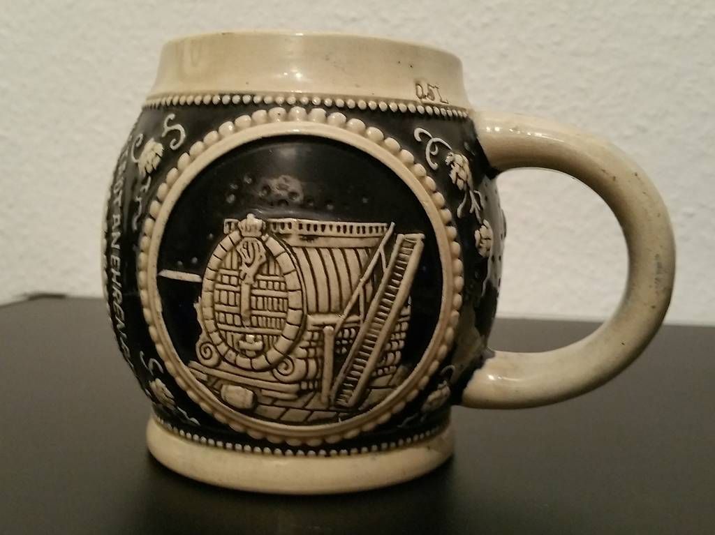 Bicchieri: Bierkrug Heidelberg Reliefseidel – Usato da Grüningen venduto da sah_l668 1