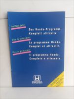 Brochure Catalogue Honda 1985 gamme (Suisse)