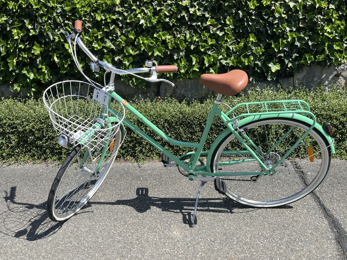 Velos: Damen Fahrrad Gangurru Bella Deluxe Vintage-Fahrrad mintgrün – Neu (gemäss Beschreibung) aus Ittenthal von kitty-w1971