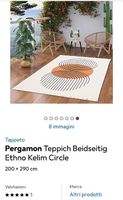 Tappeto in cotone double face 200x290