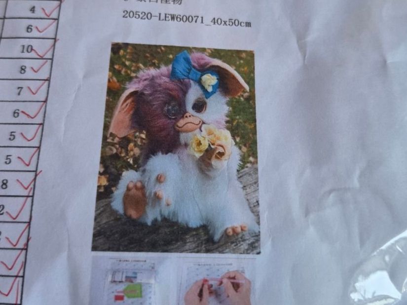Kit bricolage: DIAMOND PAINTING GREMLINS – Nuovo e nell'imballaggio originale da Dintikon venduto da bonita099 1