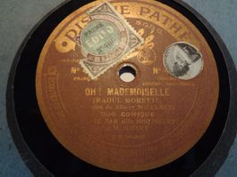 Mistinguett et Boucot - Disque saphir Pathé 4184