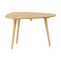 Table basse vintage en manguier massif