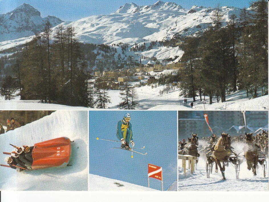 Cartoline postali: St. Moritz 1983 – Usato da Bürglen TG venduto da StampGraf