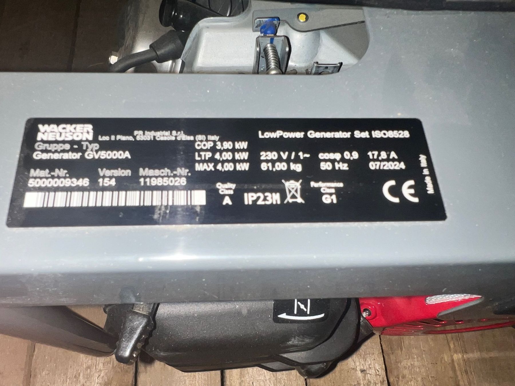 Stromgeneratoren: Wacker Neuson Stromgenerator – Neu (gemäss Beschreibung) aus Sarmenstorf von Lukas_D 5