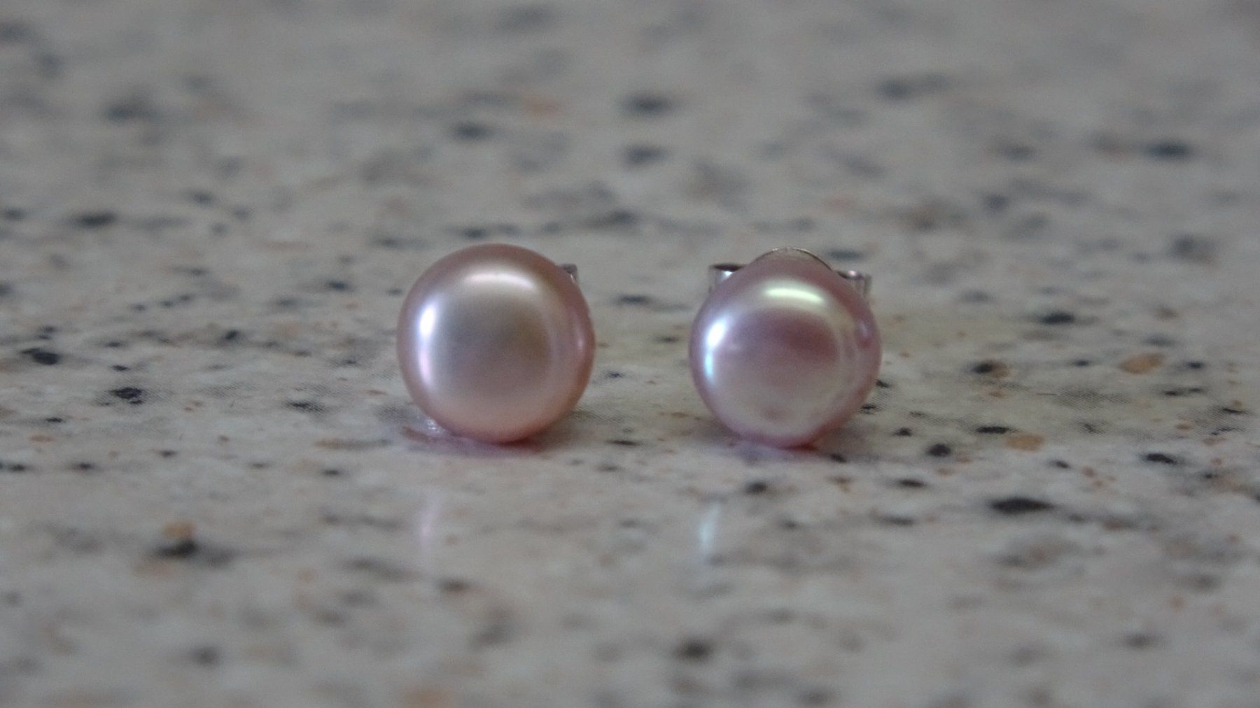 Orecchini pendenti & Orecchini a lobo: Natural Pink Earrings perlen - 925 Silber - – Nuovo e nell'imballaggio originale da Bévilard venduto da Yougems 3