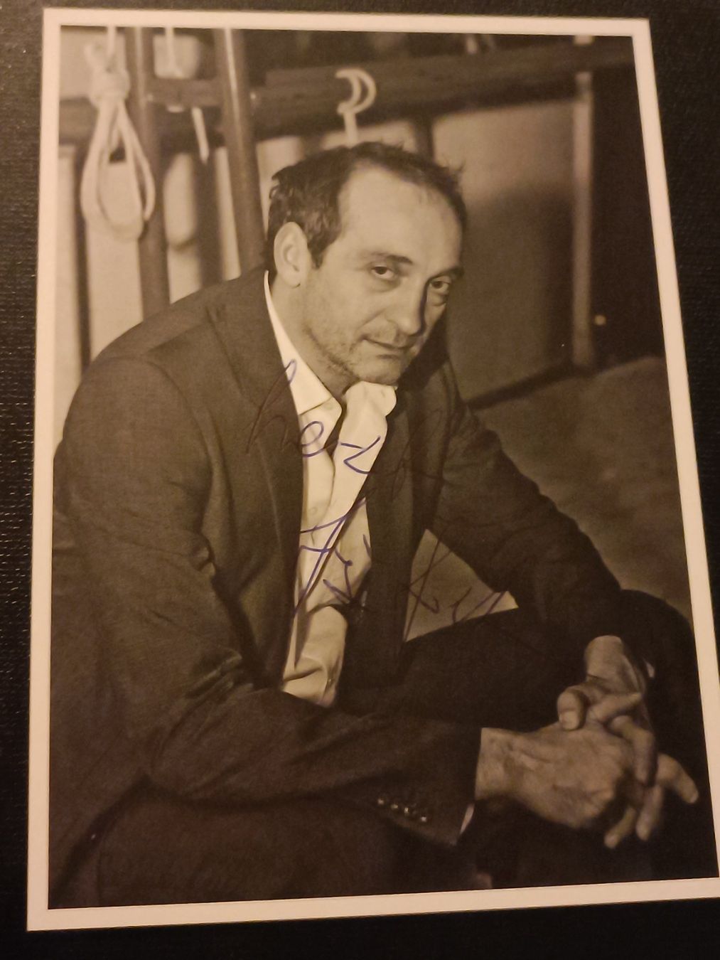 Autografi: Jürgen Hartmann -  handsignierte Autogrammkarte – Usato da Menziken venduto da Artographs