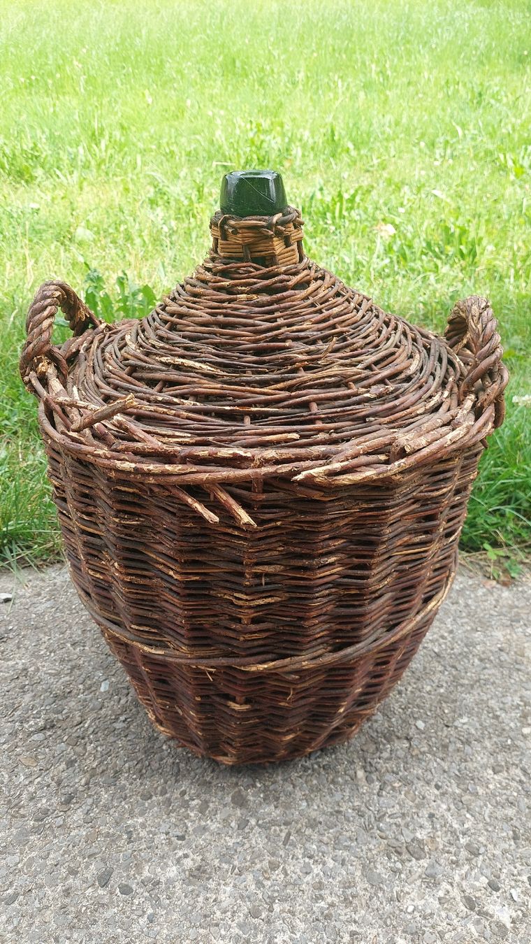 Flaschen: Korbflasche – Gebraucht aus Kerns von Ueli73