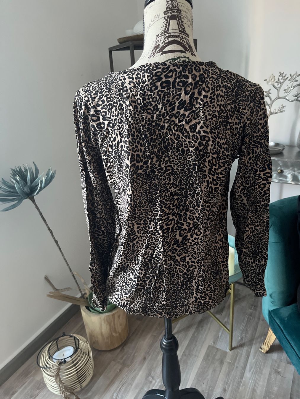 Zebra Top: Blouse motif guépard ZEBRA – Usato da Le Locle venduto da Mayd_h 2