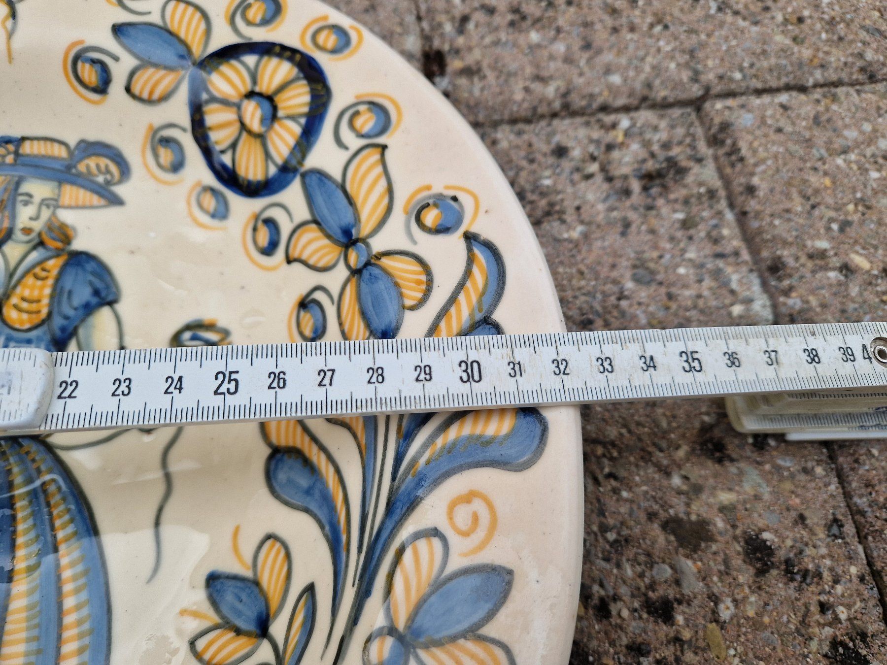 Servierplatten: Teller Wandplatte Chacon Talavera Spanien – Gebraucht aus Seedorf BE von Stibutz 2
