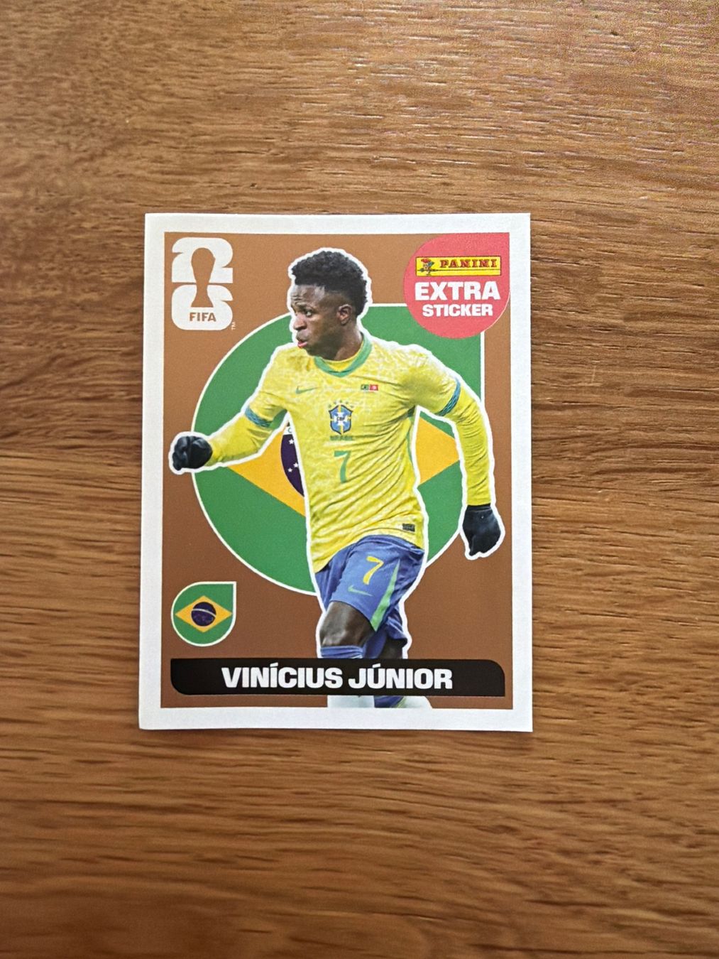 Panini Carte collezionabili: Vinicius Junior – Bronze Extra Sticker – Nuovo (secondo la descrizione) da Hefenhofen venduto da Caroline110