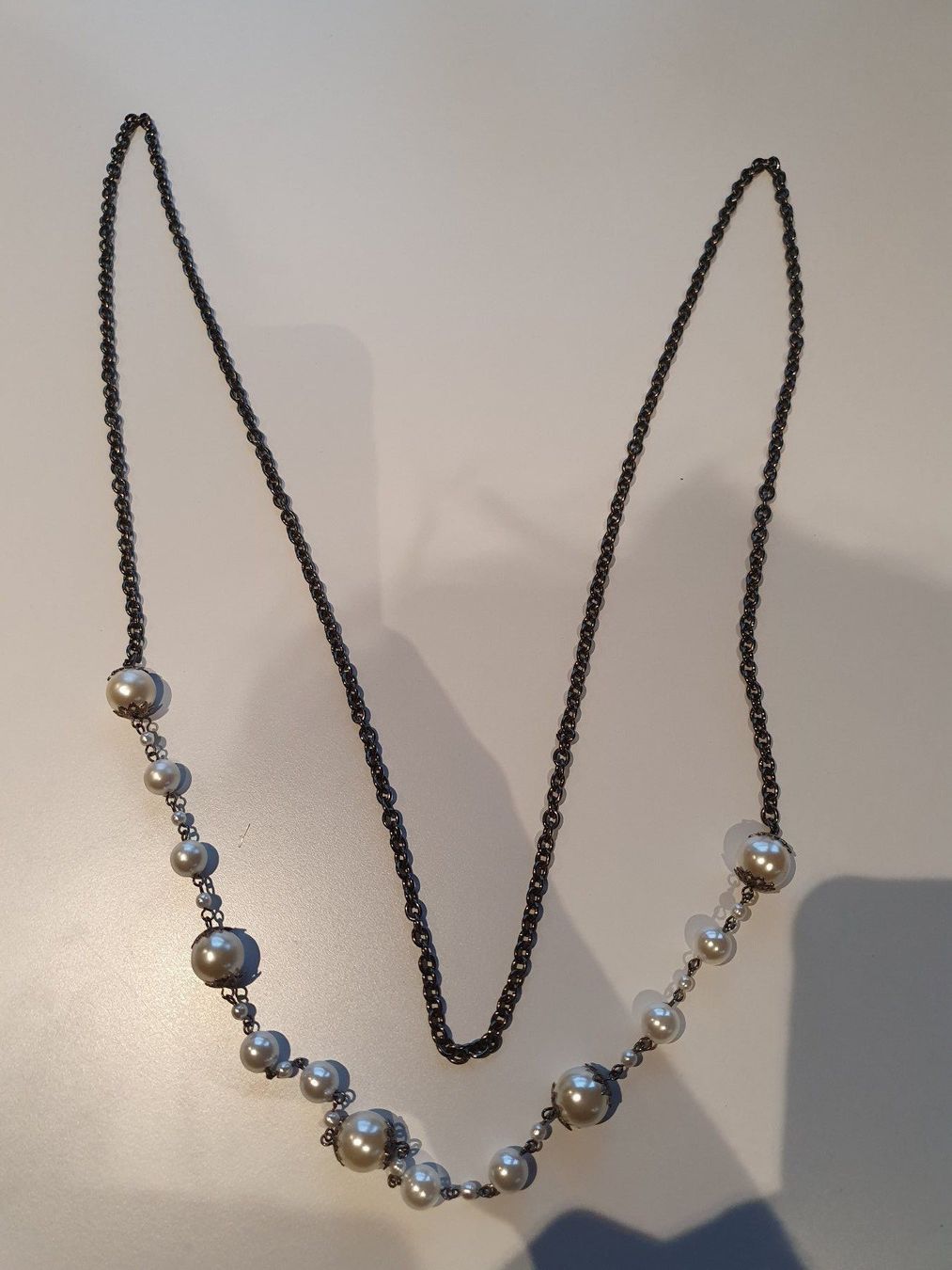 Catenine: Perlenkette, Gliederkette, Modeschmuck – Usato da Heinrichswil venduto da sabi2809