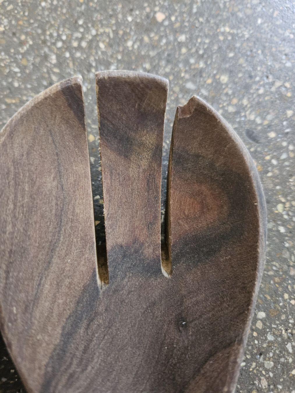 Set di posate: Holz Salatbesteck, Handarbeit – Usato da Anwil venduto da tamoos 3