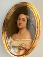 Antike Porträtminiatur „Helene Sedlmayr“