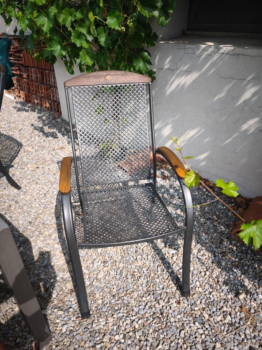Chaises: Garten-Sitzgruppe mit 6 Gartenstühlen – D'occasion à Wünnewil par norii11