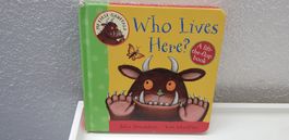  «Who Lives Here?», Mein erster Gruffalo, gut erhalten 