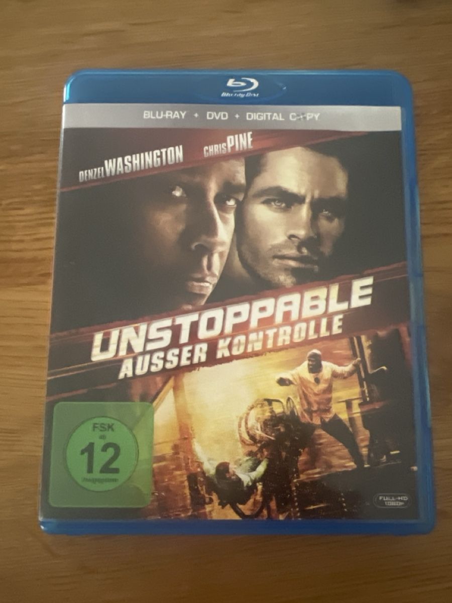 Alle DVDs: Unstoppable - Ausser Kontrolle – Gebraucht aus Steffisburg von balboa_76