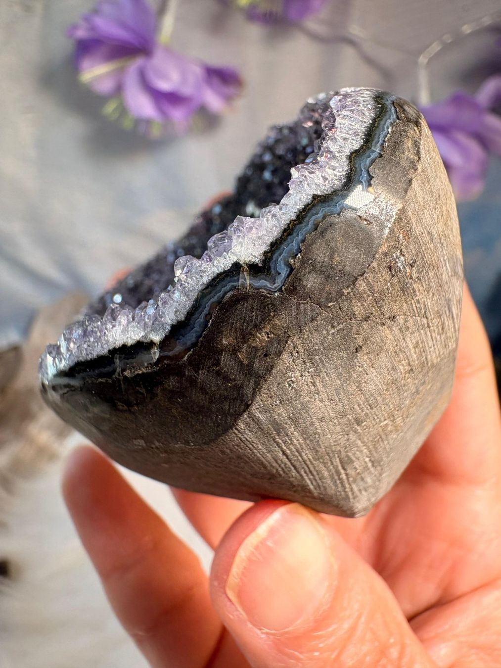 Mineralien & Heilsteine: Amethyst Geode – Neu (gemäss Beschreibung) aus Neuheim von m.hald 4